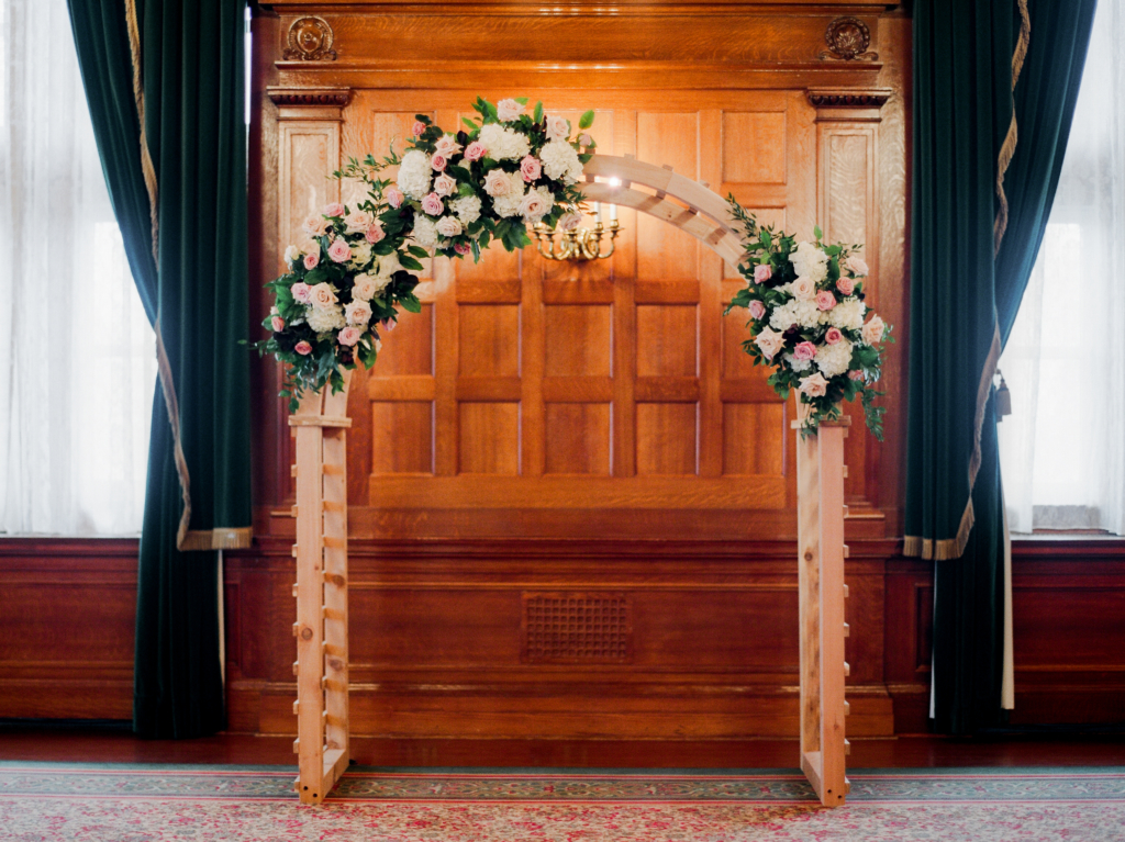 Modern hotel wedding with vintage flare by Melanie Parent Events