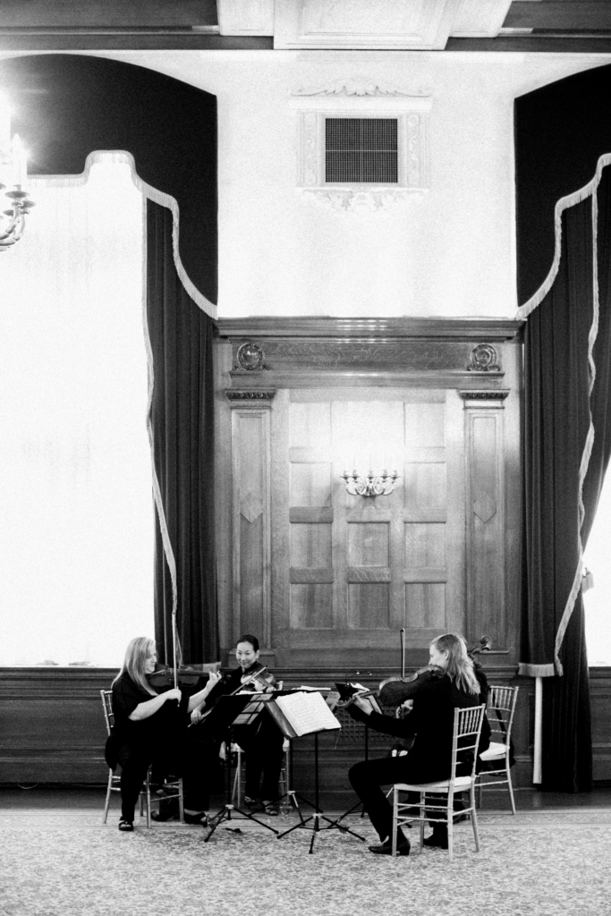 Modern hotel wedding with vintage flare by Melanie Parent Events