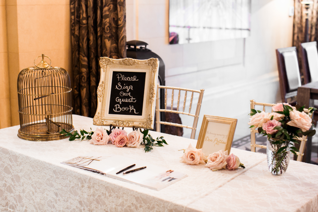 Modern hotel wedding with vintage flare by Melanie Parent Events