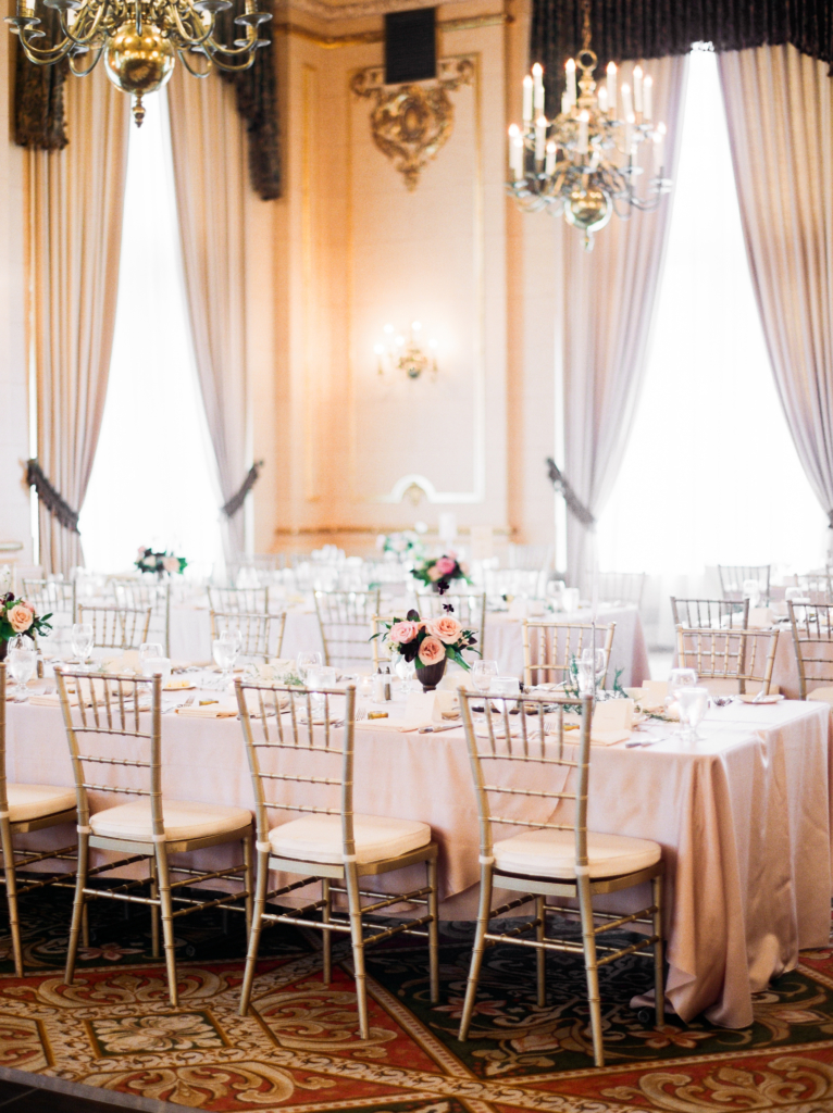 Modern hotel wedding with vintage flare by Melanie Parent Events