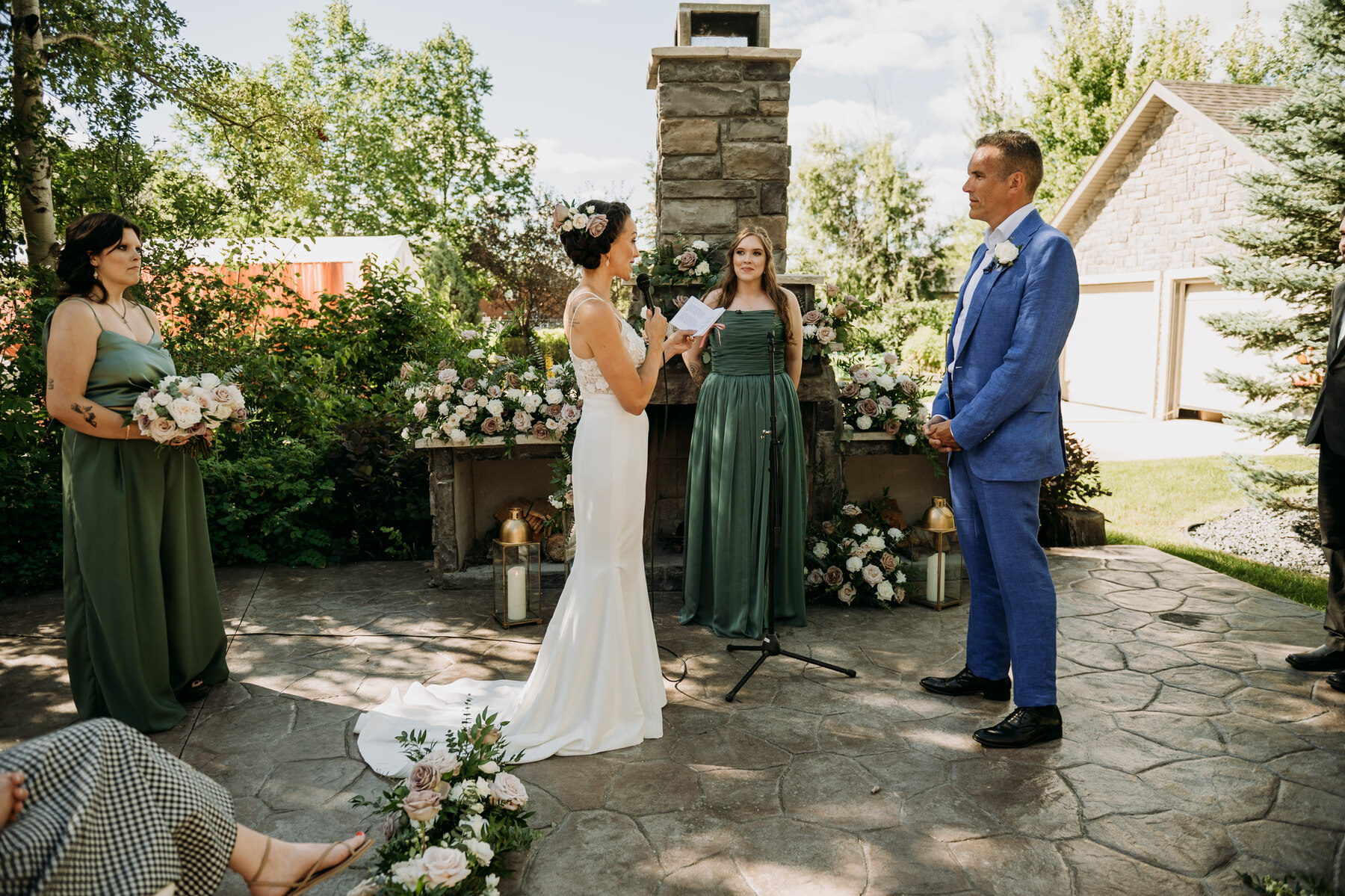 Manitoba Backyard Wedding