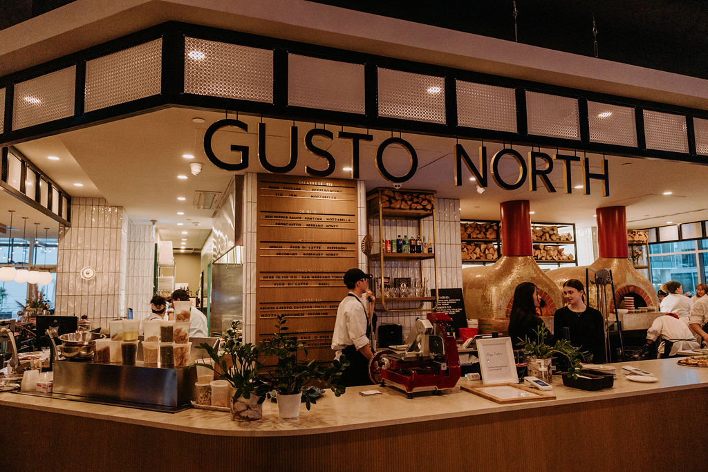Gusto North restaurant wedding