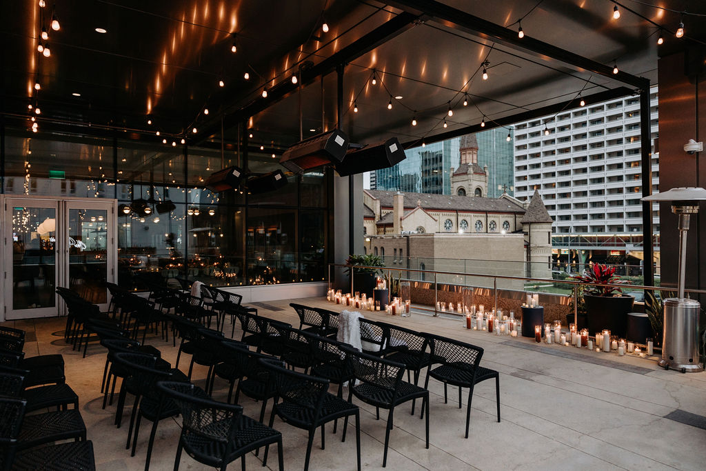 Gusto North restaurant wedding