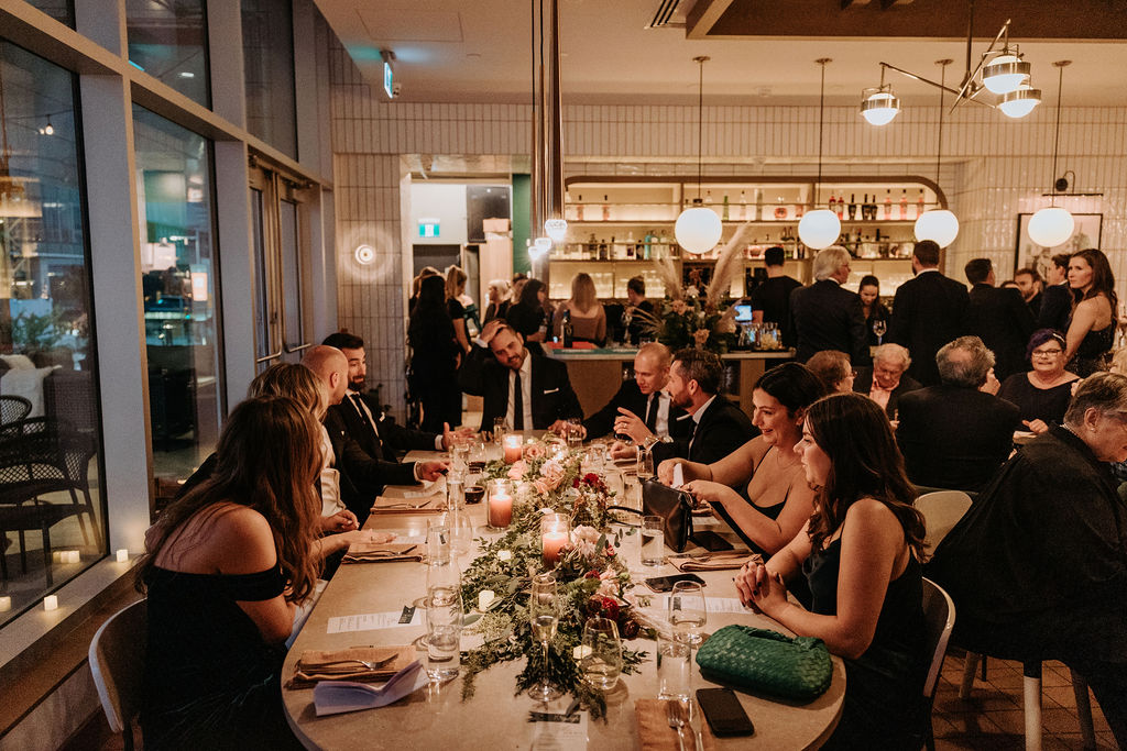 Gusto North restaurant wedding