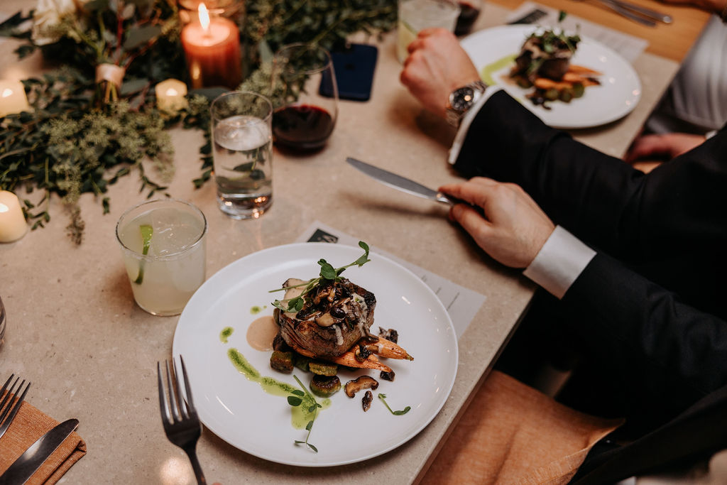 Gusto North restaurant wedding