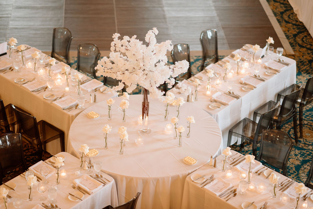 silk wedding flowers
