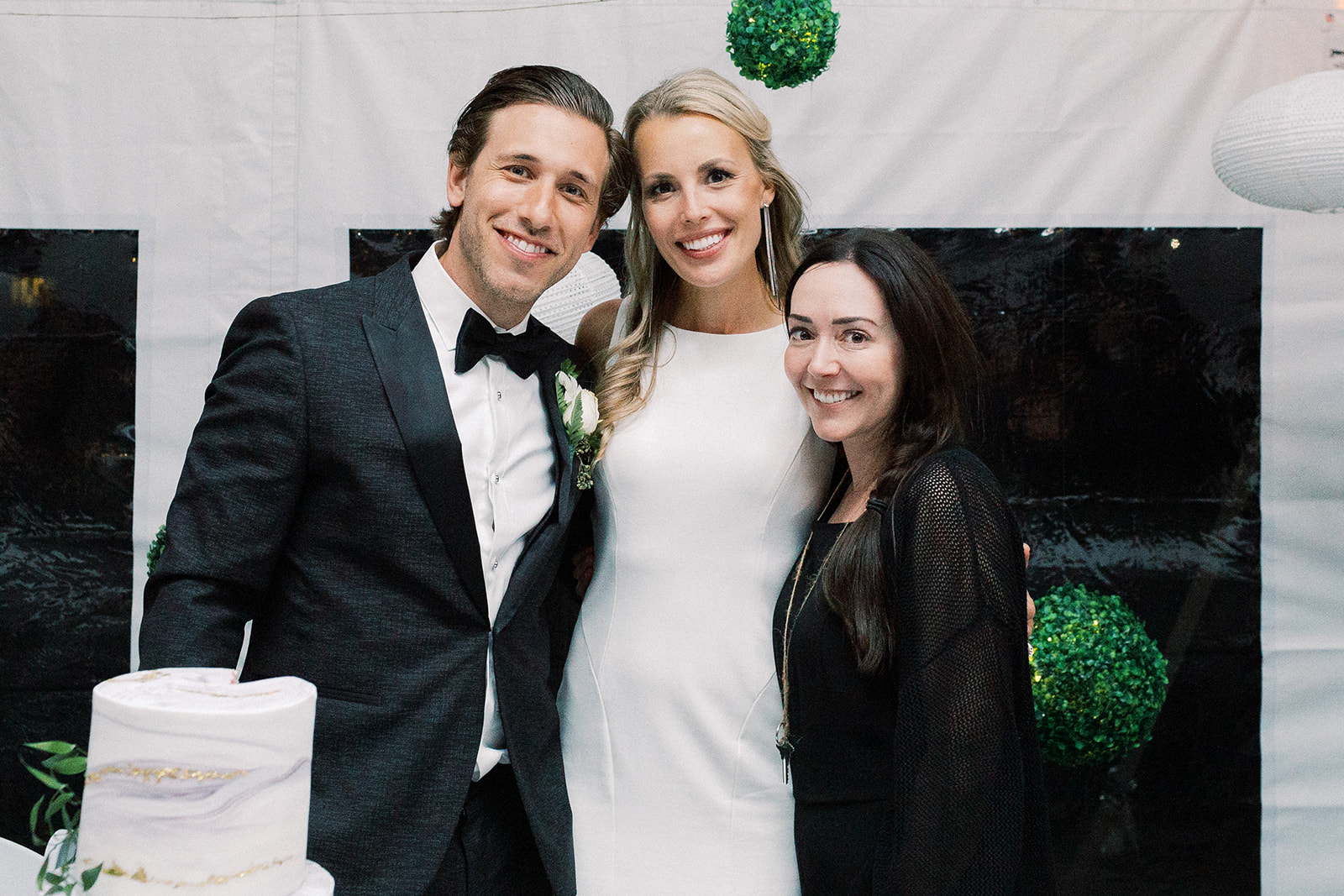 Winnipeg backyard tent wedding