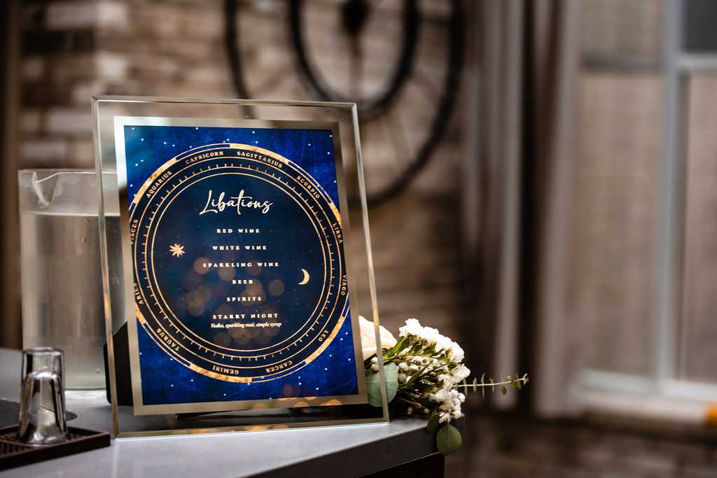 Celestial Themed Wedding