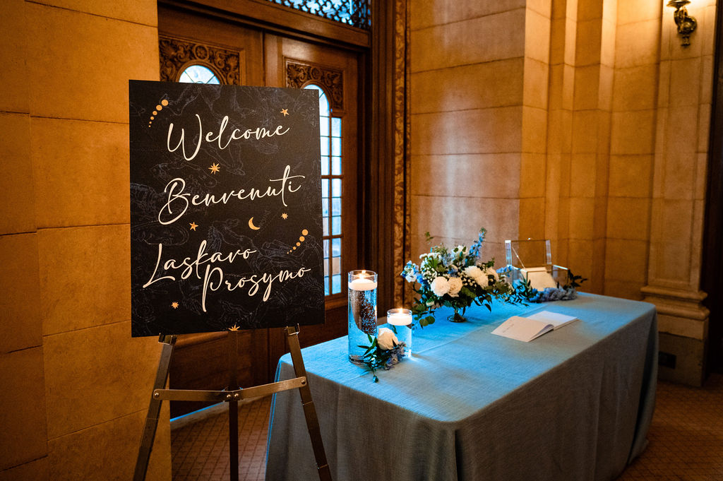 Celestial Themed Wedding